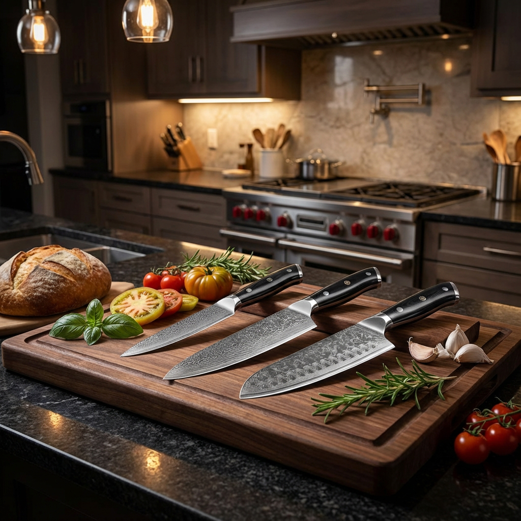 Sada G10 Damaskova sada nozu